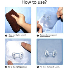 Transparent Self-Adhesive Wall Hook – Drill-Free, Waterproof & Oil-Proof for Toothbrush, Socket (1 Pc)