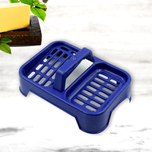 2in1 Plastic Soap Case, Dual Section Soap Holder for Bathroom or Kitchen Sink ,Sabudani(1 Pc / Multicolor)