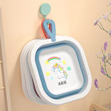 Space-Saving Foldable Baby Wash Basin, Lightweight & Easy to Clean for Home (28×28 Cm)