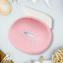 Wall Mounted 1 Layer Soap Holder with Hook Self Adhesive Plastic Soap Holder with Hook for Bathroom Kitchen Sink and Wash Basin ,Sabudani (1 Pc)