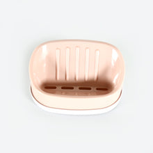 Soap Container, Soap Box Household Kitchen and Bathroom Can Use PP Material Drain Box Double Soap Dish, for Bathroom Shower Home Outdoor Camping ,Sabudani (1 Pc)