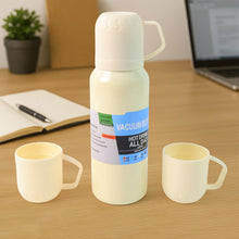 Premium White Vacuum Flask Set